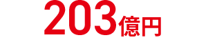 203億円