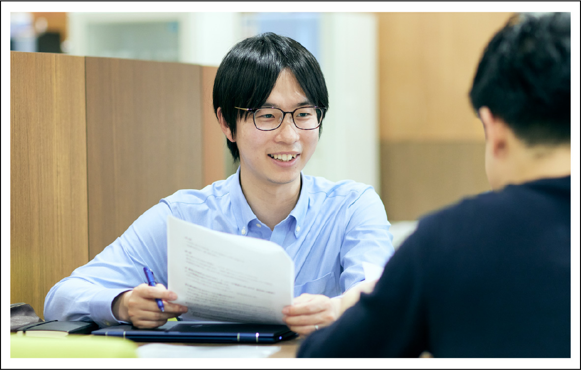 関係部署と打ち合わせ